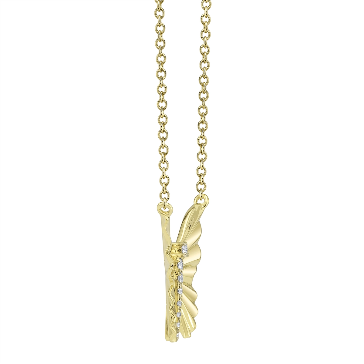 Necklaces Necklaces in Yellow Gold containing Diamond 453864