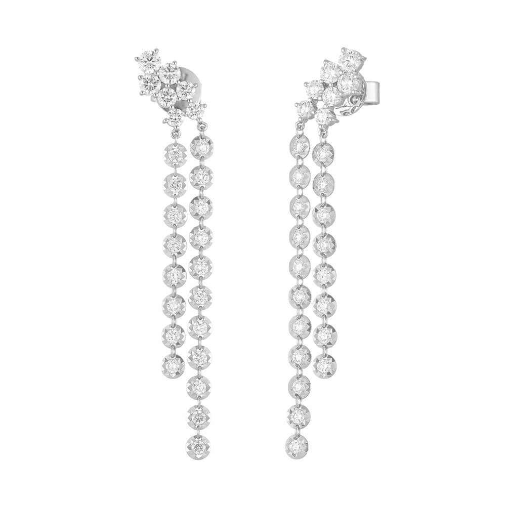 Earrings Earrings in White Gold containing Diamond 453865