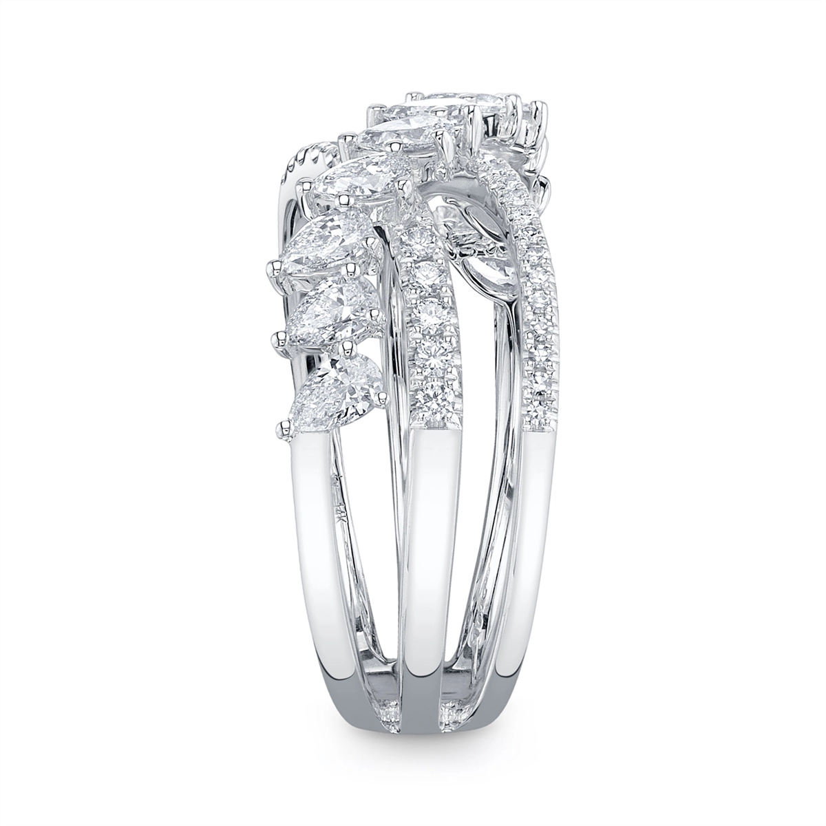Rings Rings in White Gold containing Diamond 453873