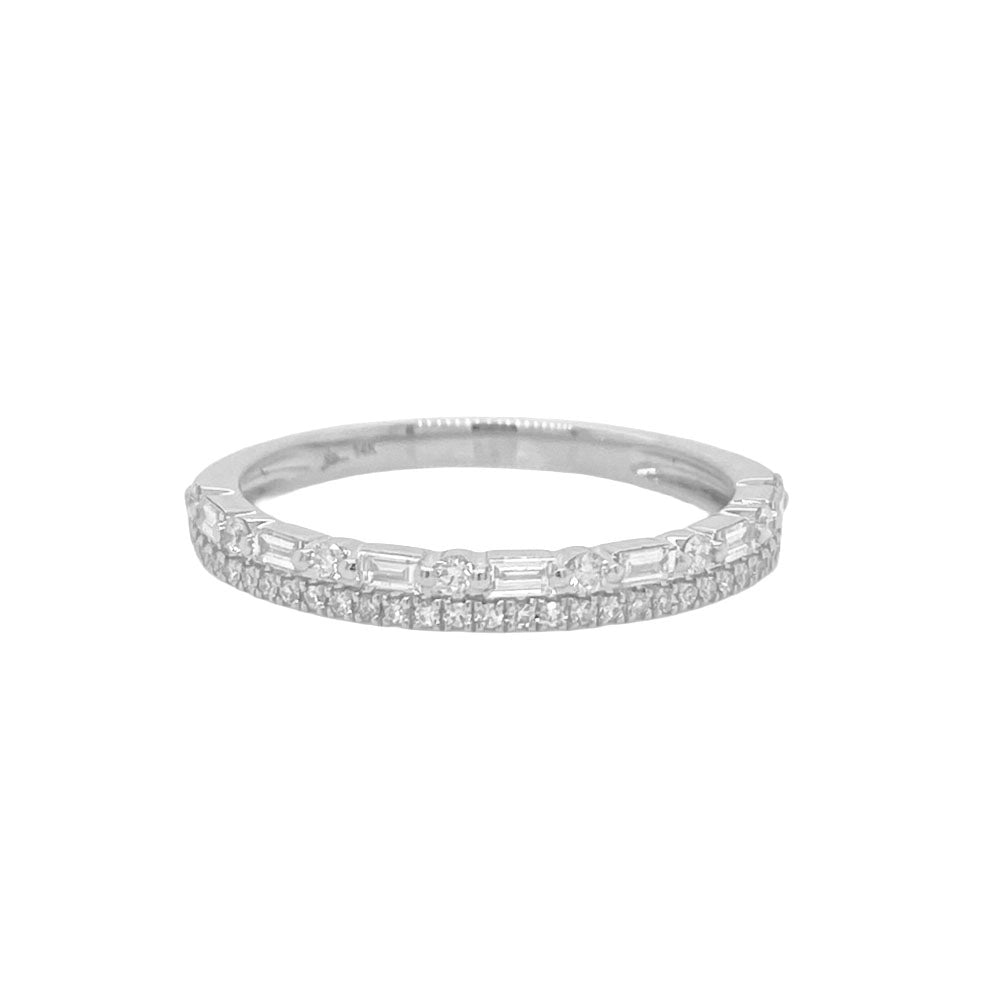Wedding Bands Wedding Rings in White Gold containing Diamond 453874