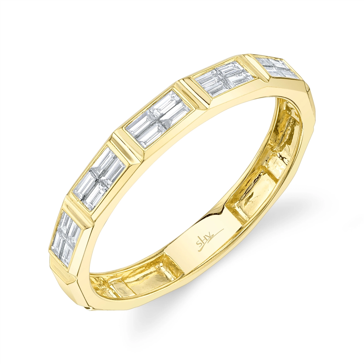 Wedding Bands Rings in Yellow Gold containing Diamond 453878