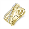 Rings Rings in Yellow Gold containing Diamond 453883