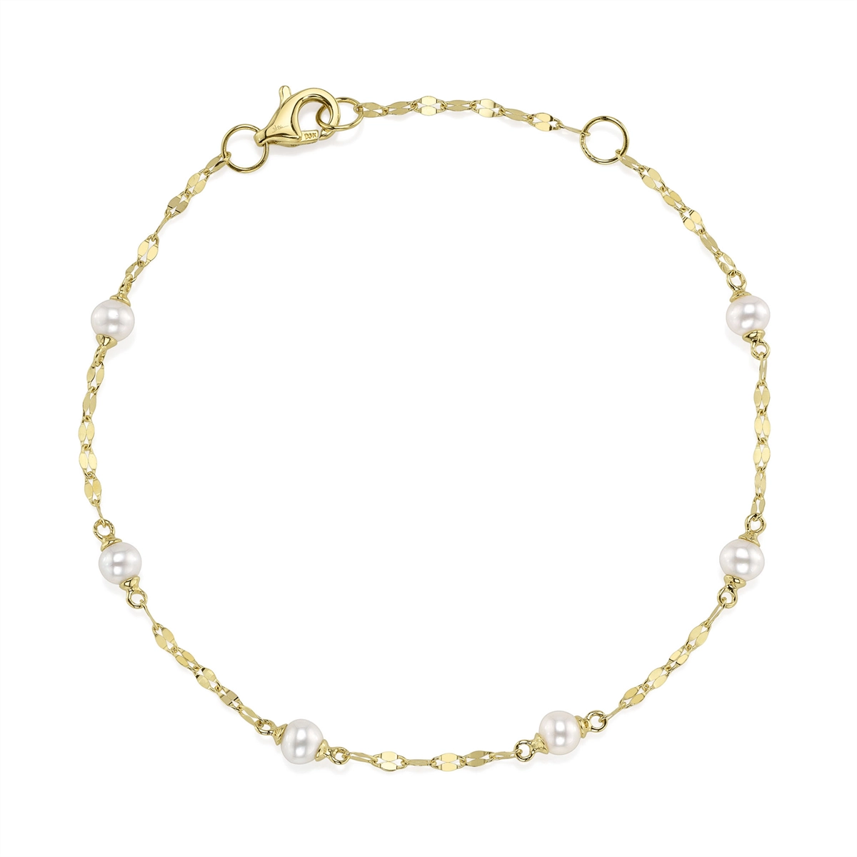 Bracelets Bracelets in Yellow Gold containing Pearl 453884