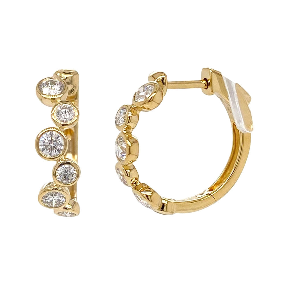 Earrings Earrings in Yellow Gold containing Diamond 453885