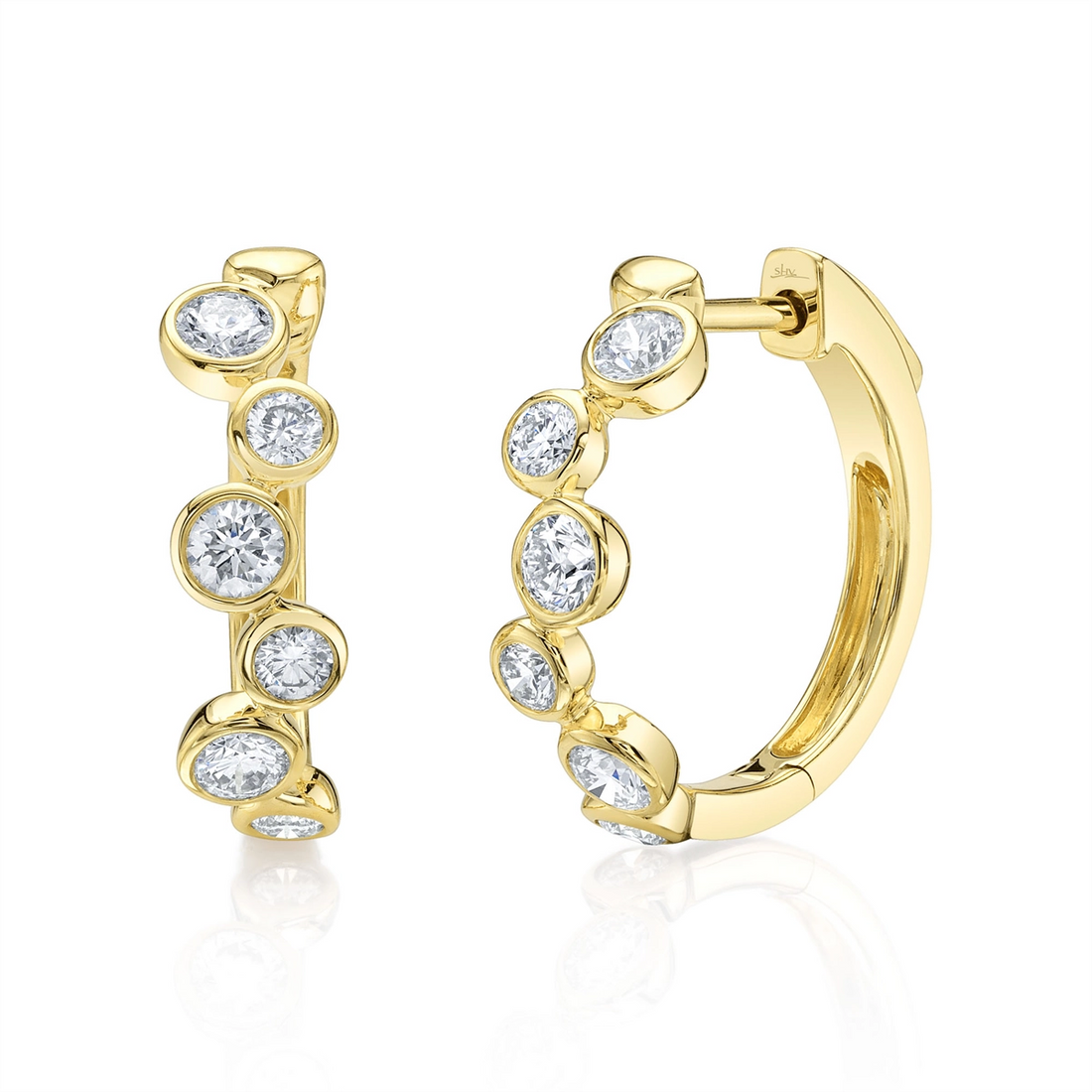 Earrings Earrings in Yellow Gold containing Diamond 453885