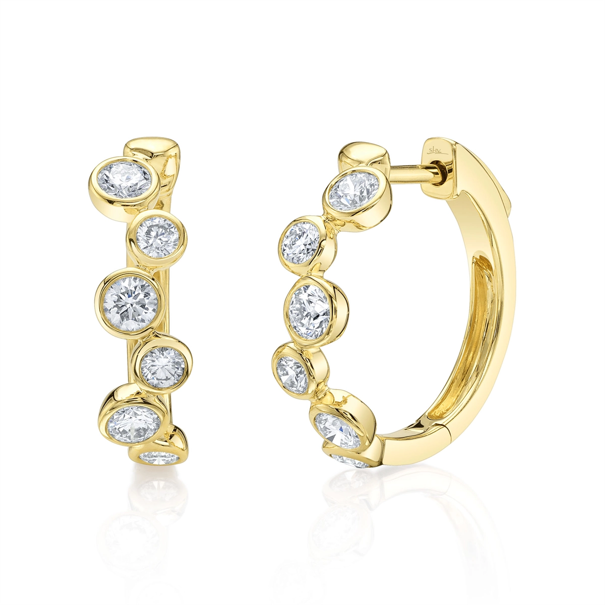 Earrings Earrings in Yellow Gold containing Diamond 453885