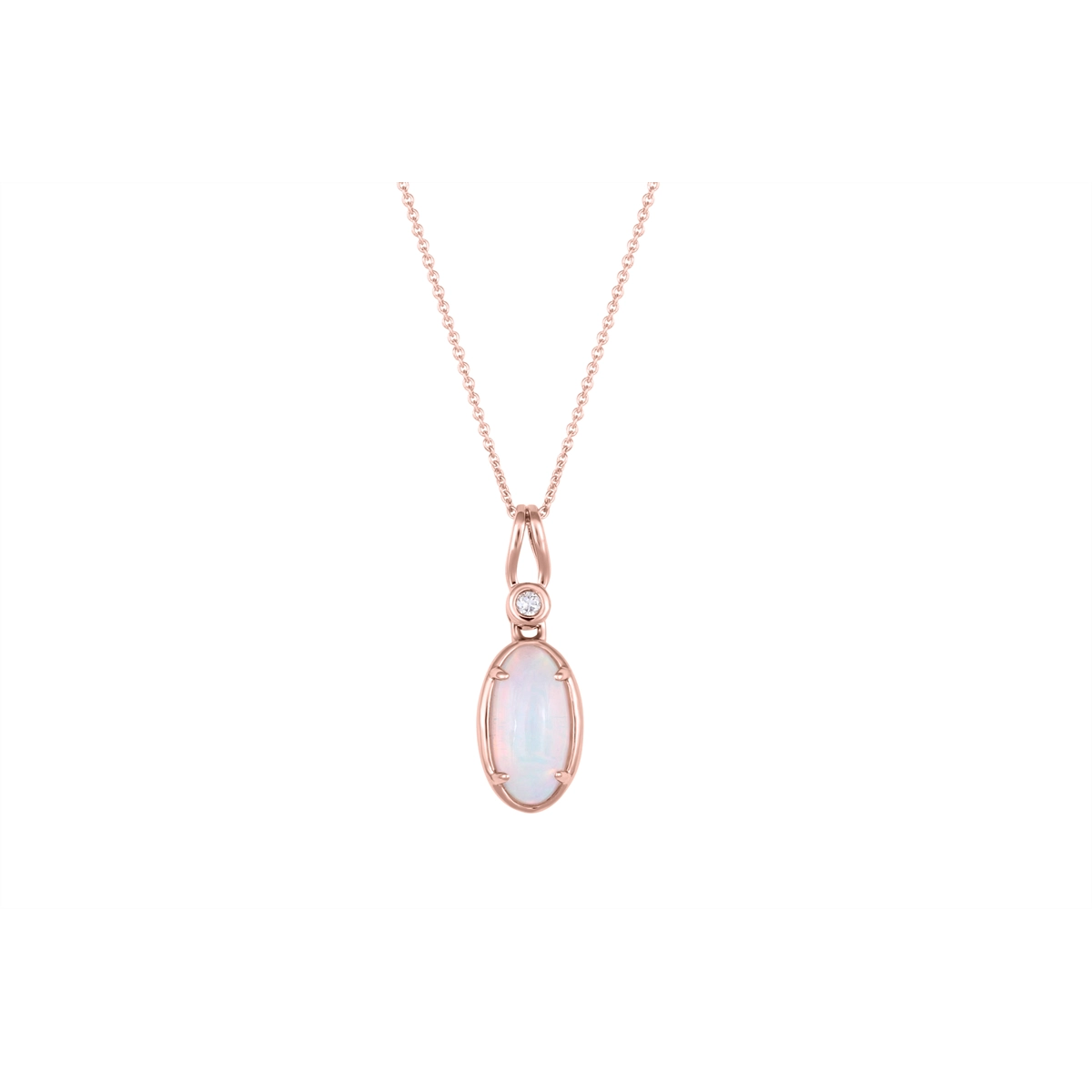 Le Vian Necklaces in Rose Gold containing Opal, Multi-gemstone, Diamond BVXV44