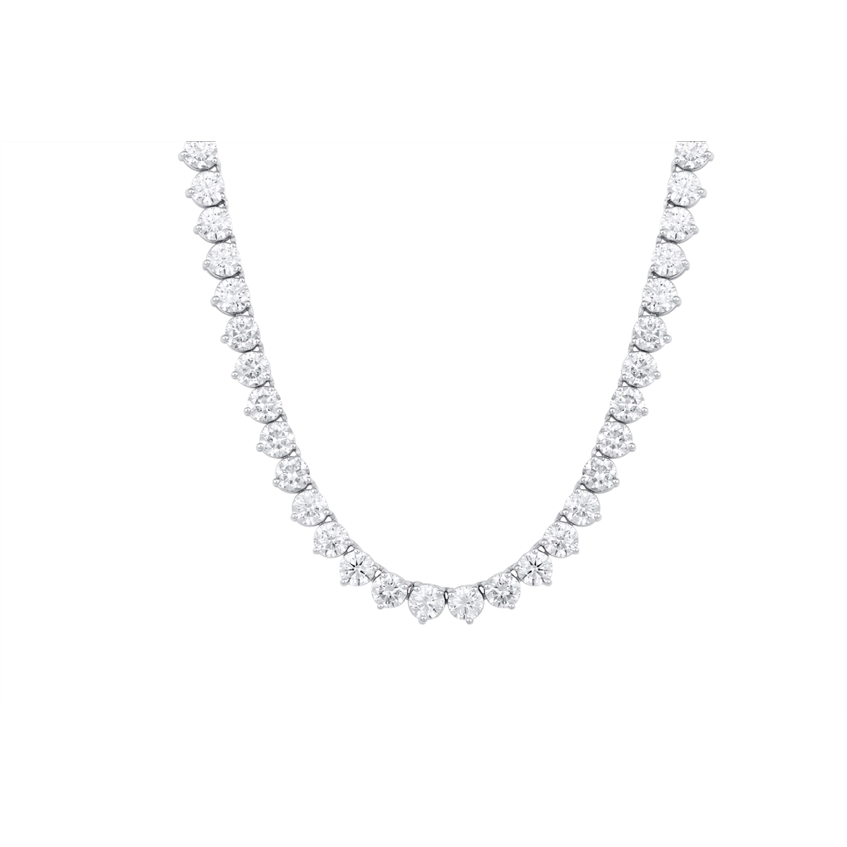 Necklaces Necklaces in White Gold containing Diamond 453976
