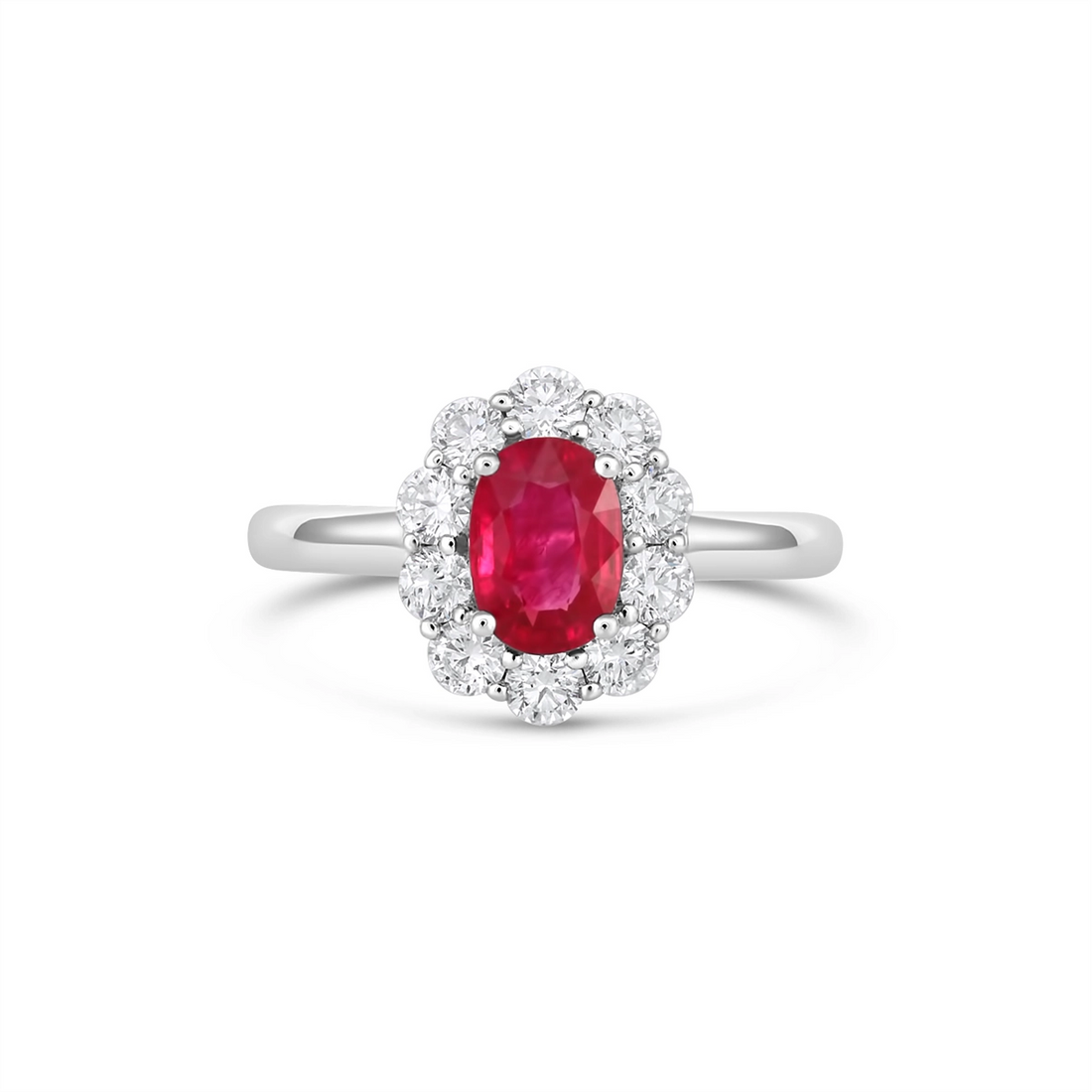 Rings Rings in White Gold containing Multi-gemstone, Diamond, Ruby 453992