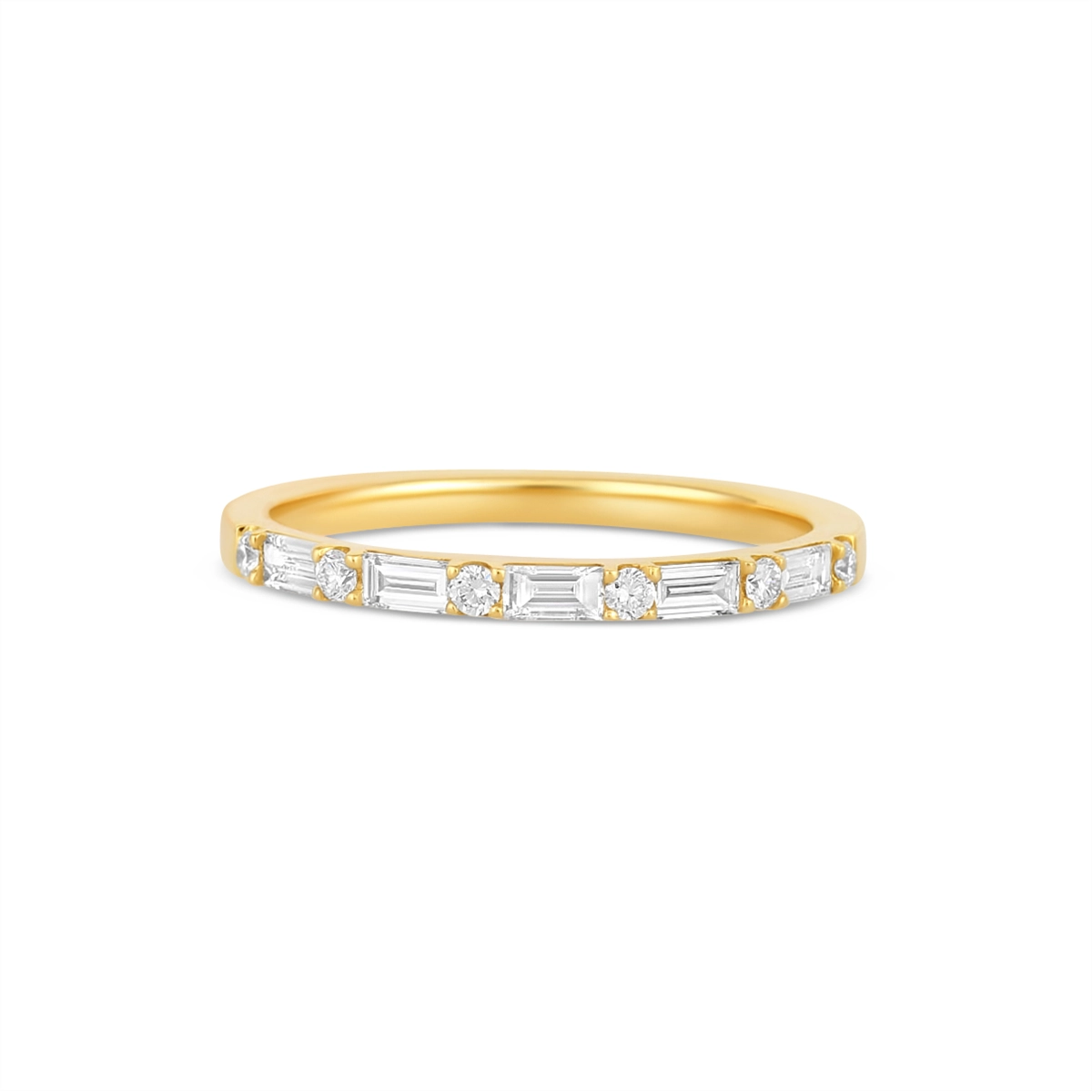 Wedding Bands Wedding Rings in Yellow Gold containing Diamond 453993