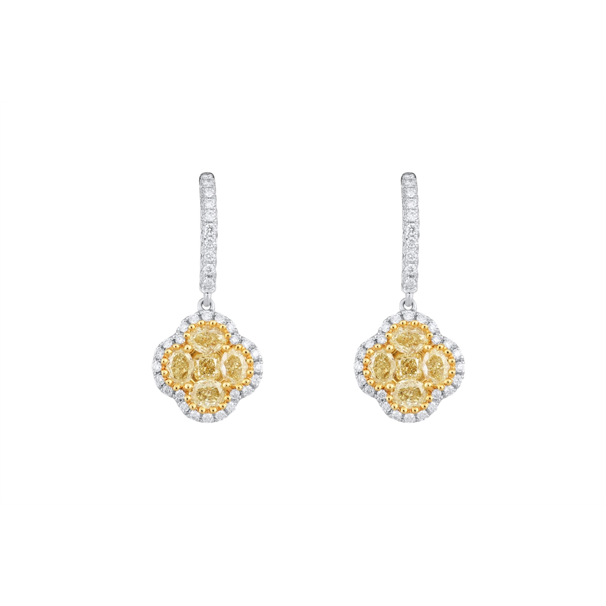 Earrings Earrings in White Gold containing Diamond 454002