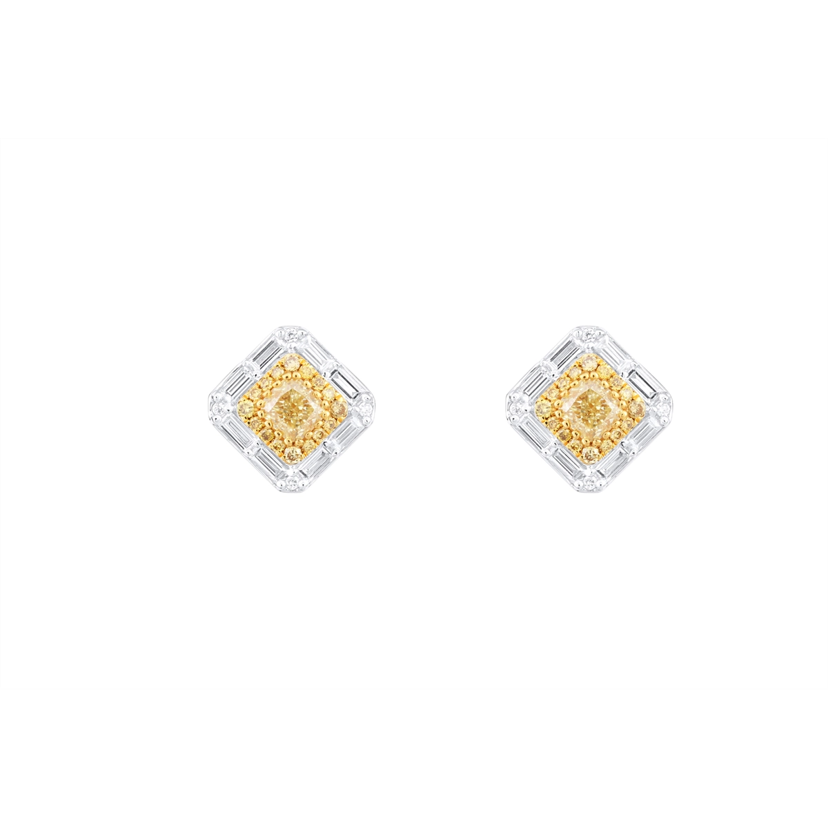 Earrings Earrings in White Gold containing Diamond 454003
