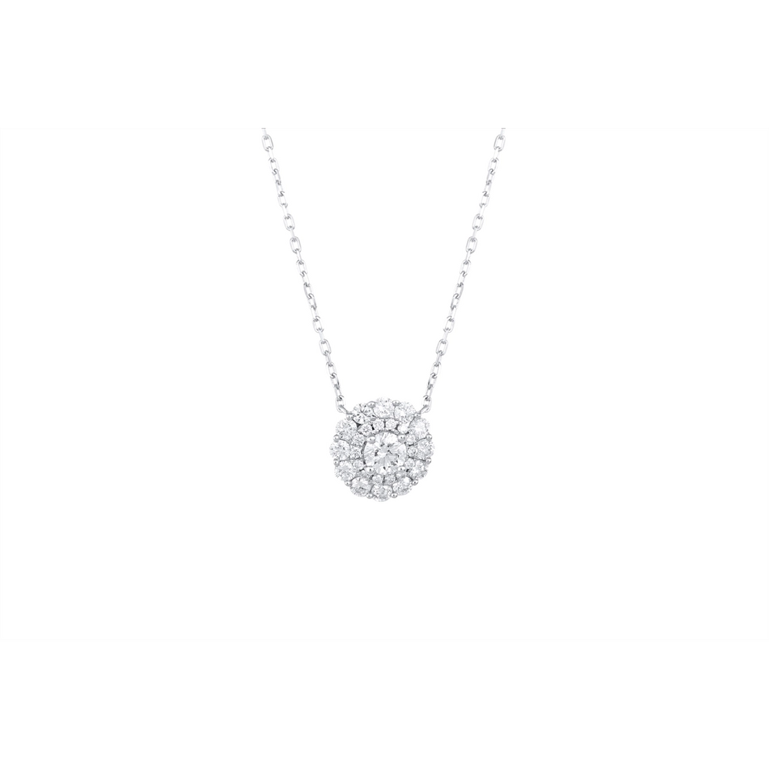 Necklaces Necklaces in White Gold containing Diamond 454005
