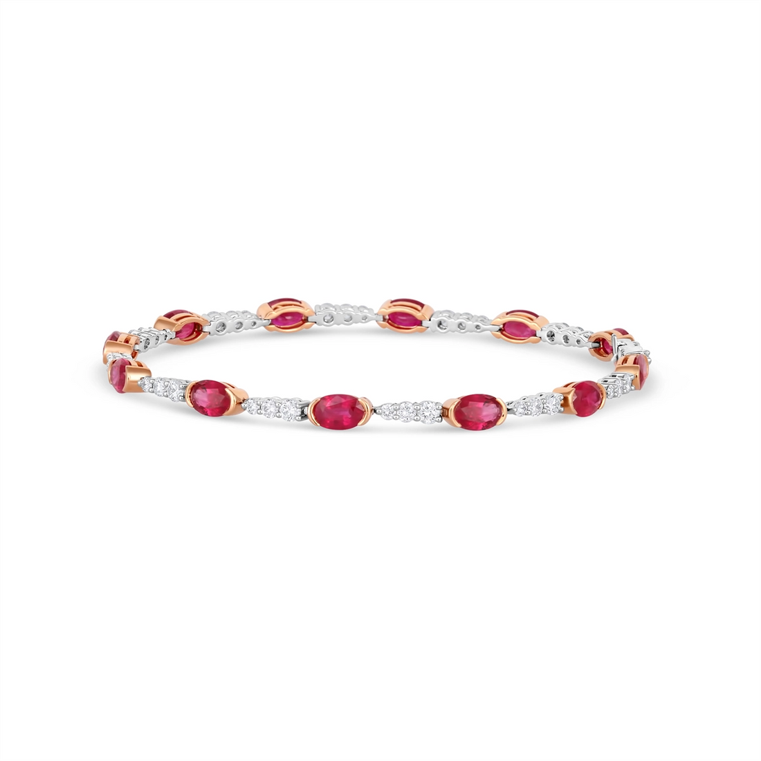 Bracelets Bracelets in Mixed Metals containing Multi-gemstone, Diamond, Ruby 454012