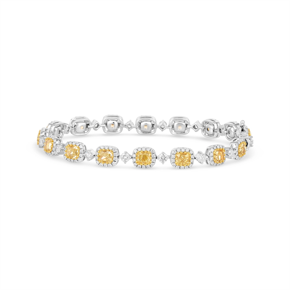Bracelets Bracelets in Mixed Metals containing Diamond 454014