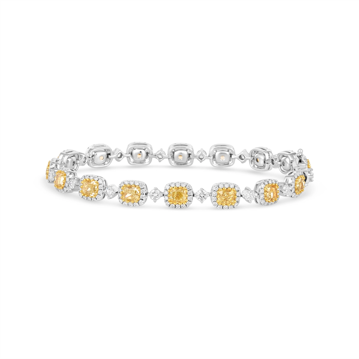 Bracelets Bracelets in Mixed Metals containing Diamond 454014