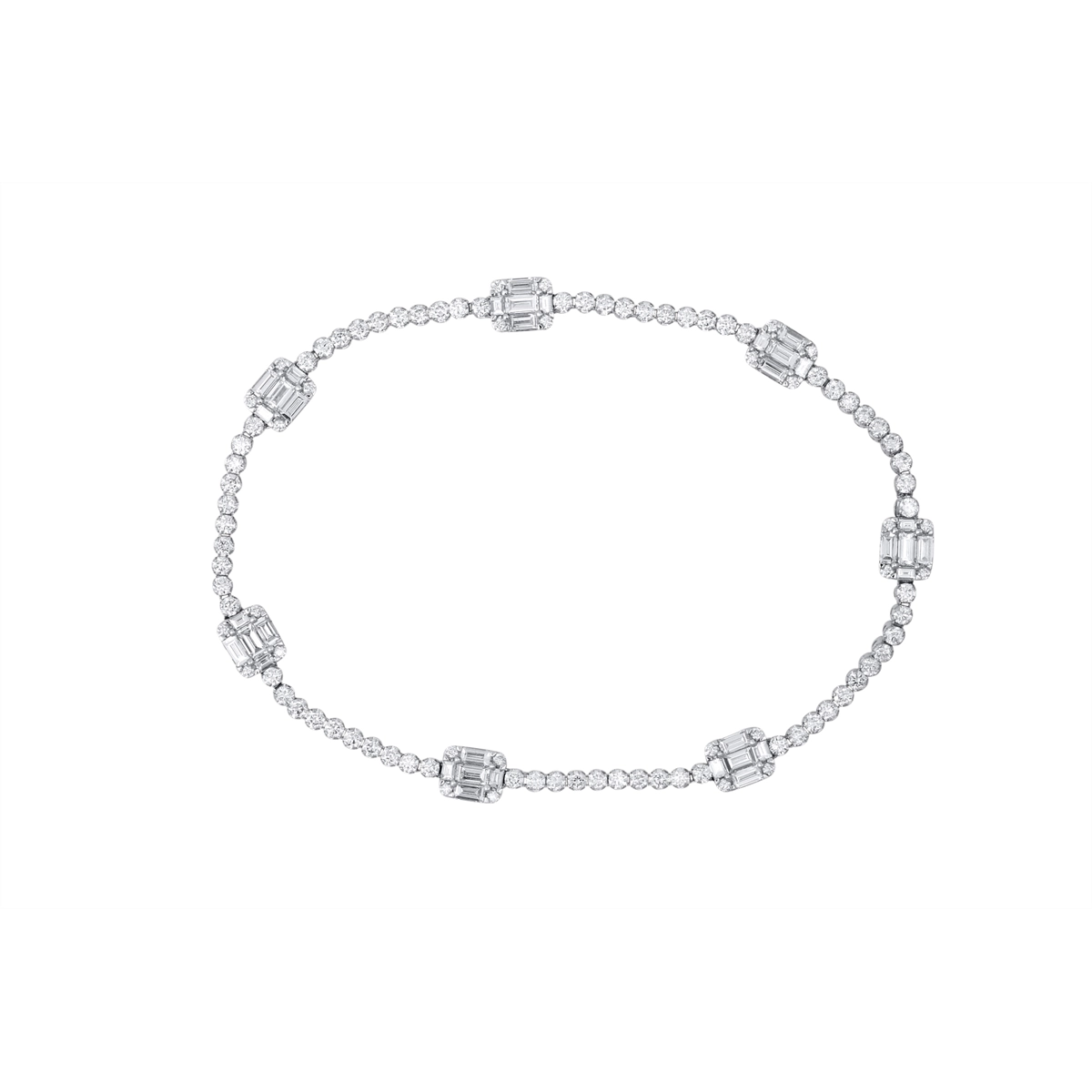 Bracelets Bracelets in White Gold containing Diamond 454015