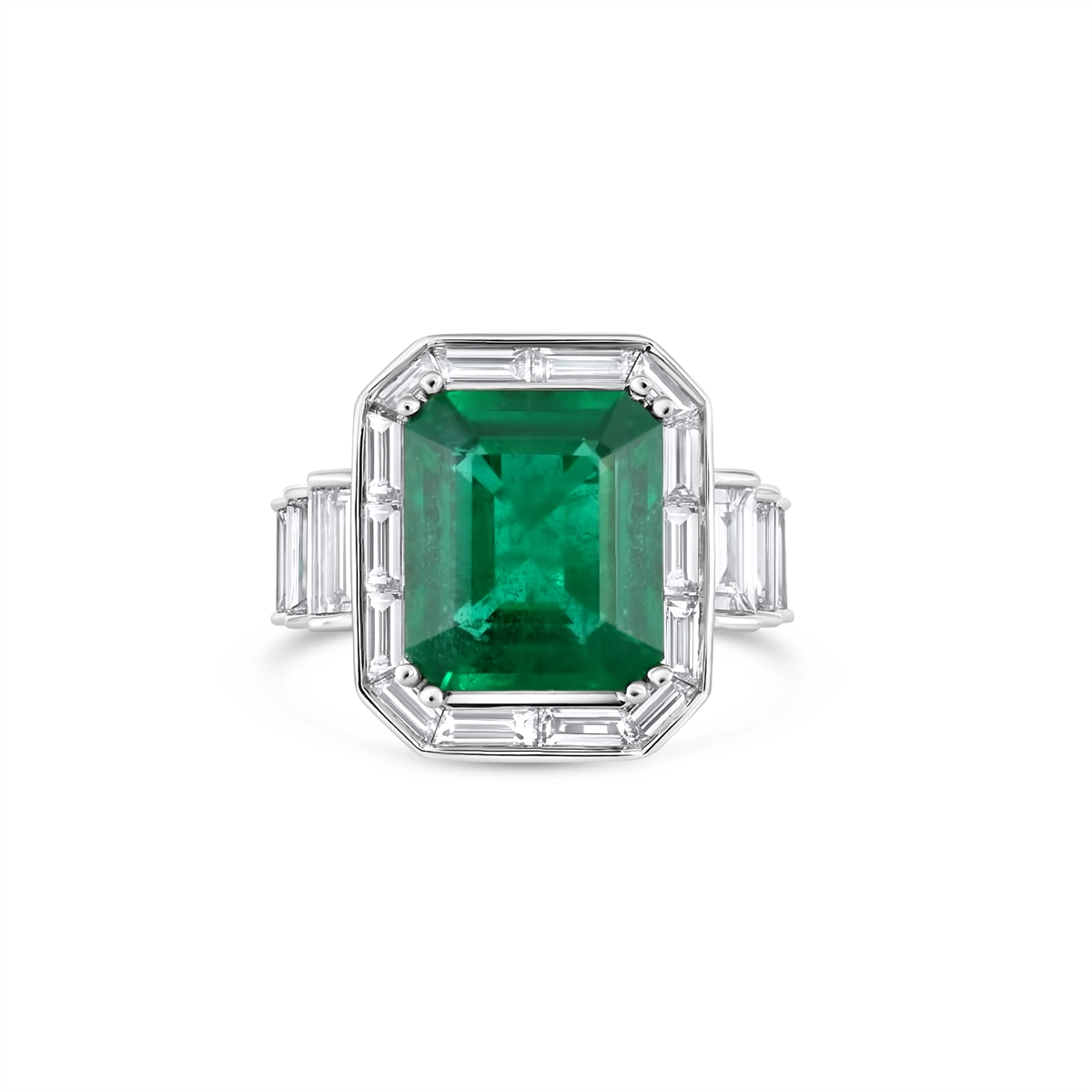 Rings Rings in White Gold containing Multi-gemstone, Diamond, Emerald WR10178-CUSTOM