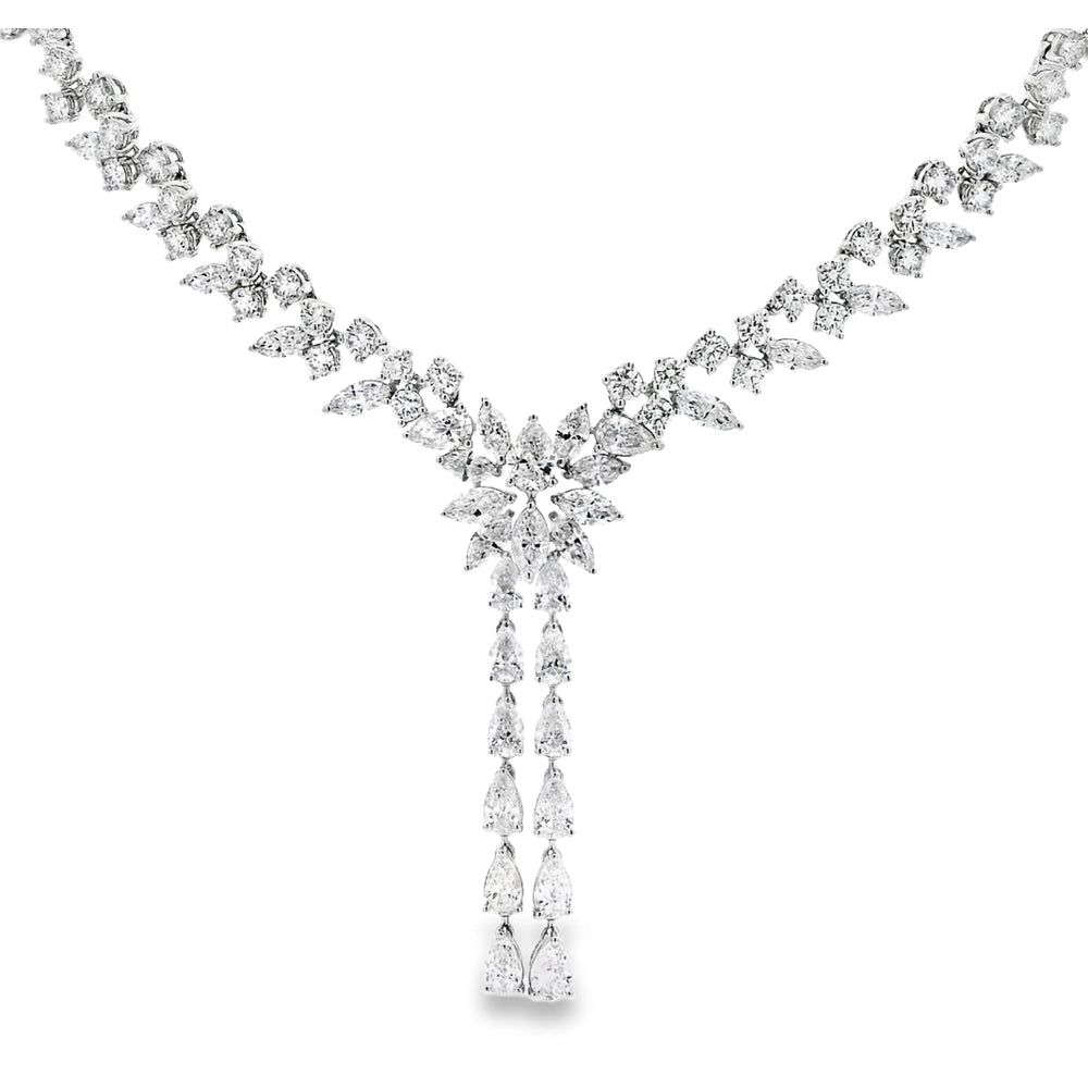 Necklaces Necklaces in White Gold containing Diamond 454018