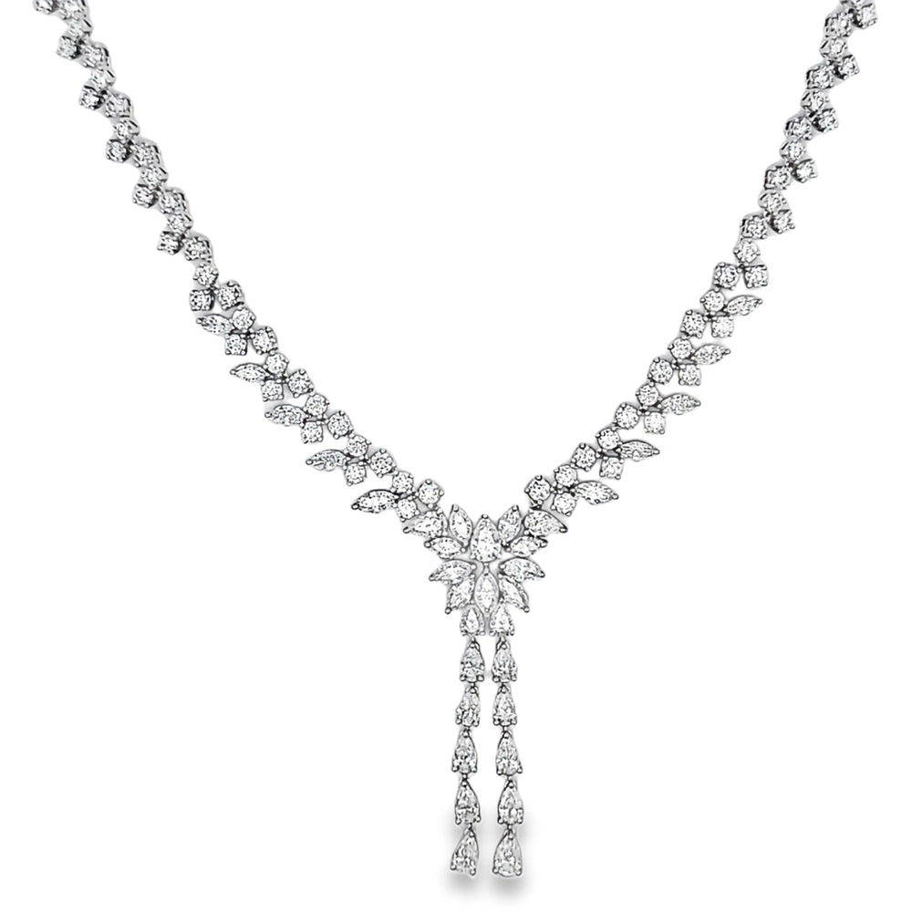Necklaces Necklaces in White Gold containing Diamond 454018