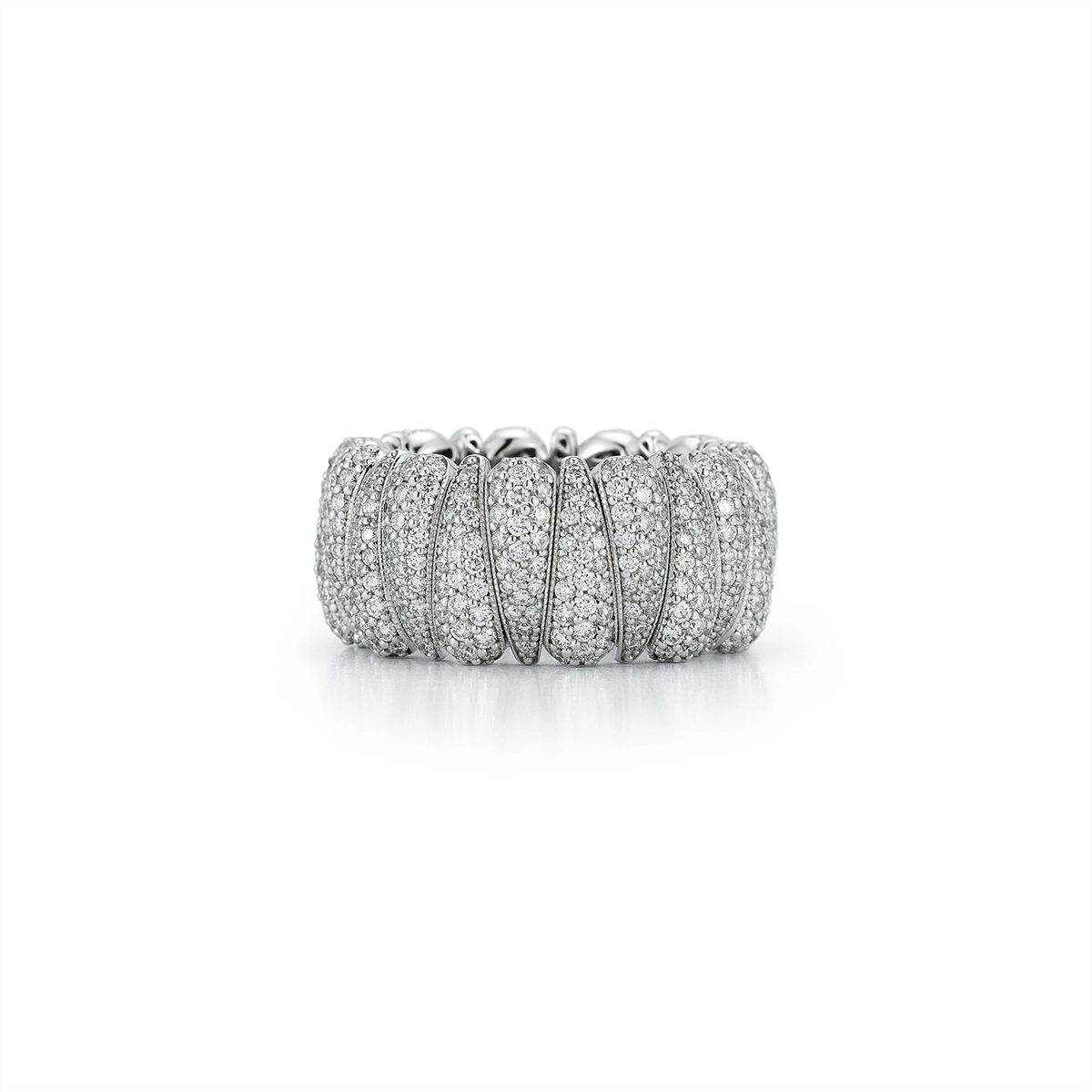Extensible Rings in White Gold containing Diamond ART1XSFULLDBOB
