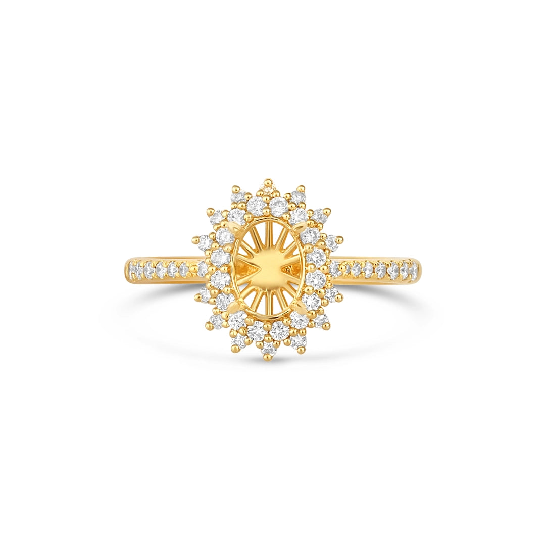 Engagement Collections Engagement Rings in Yellow Gold containing Diamond 454032