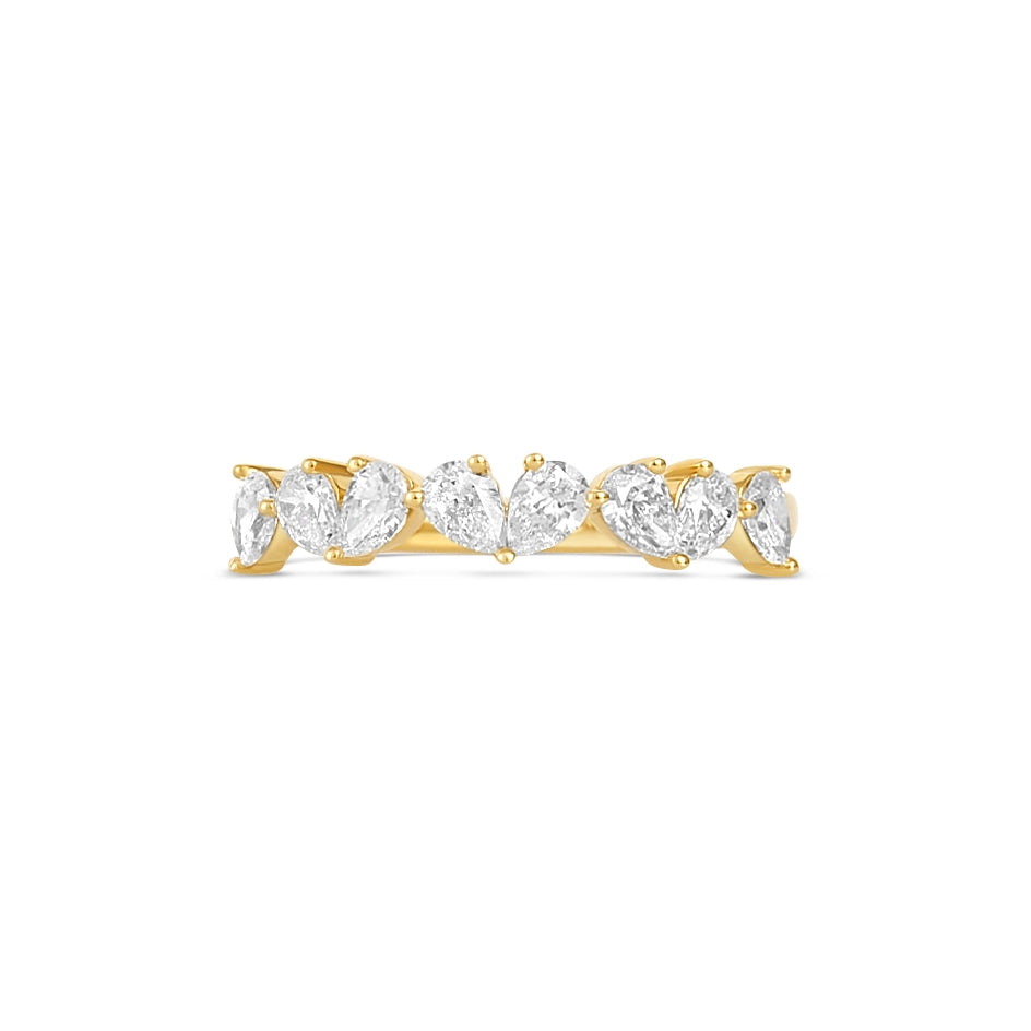 Wedding Bands Wedding Rings in Yellow Gold containing Diamond 454034