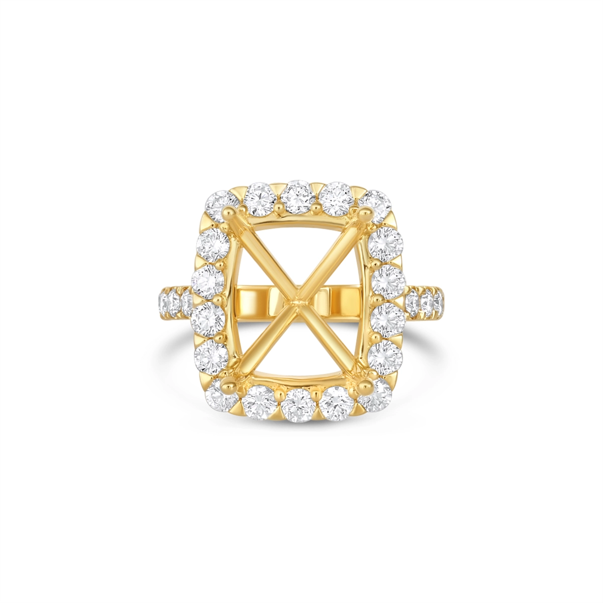 Engagement Collections Engagement Rings in Yellow Gold containing Diamond 454042