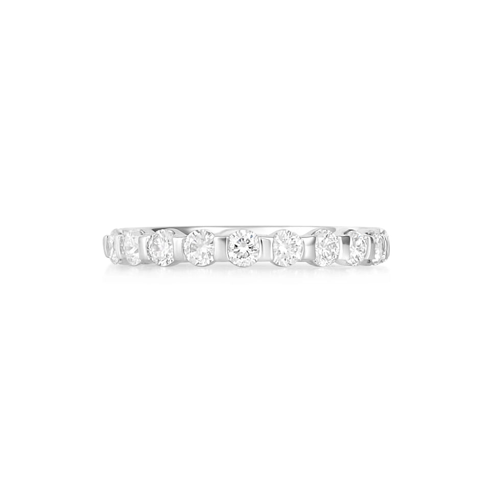 Wedding Bands Wedding Rings in White Gold containing Diamond 454045