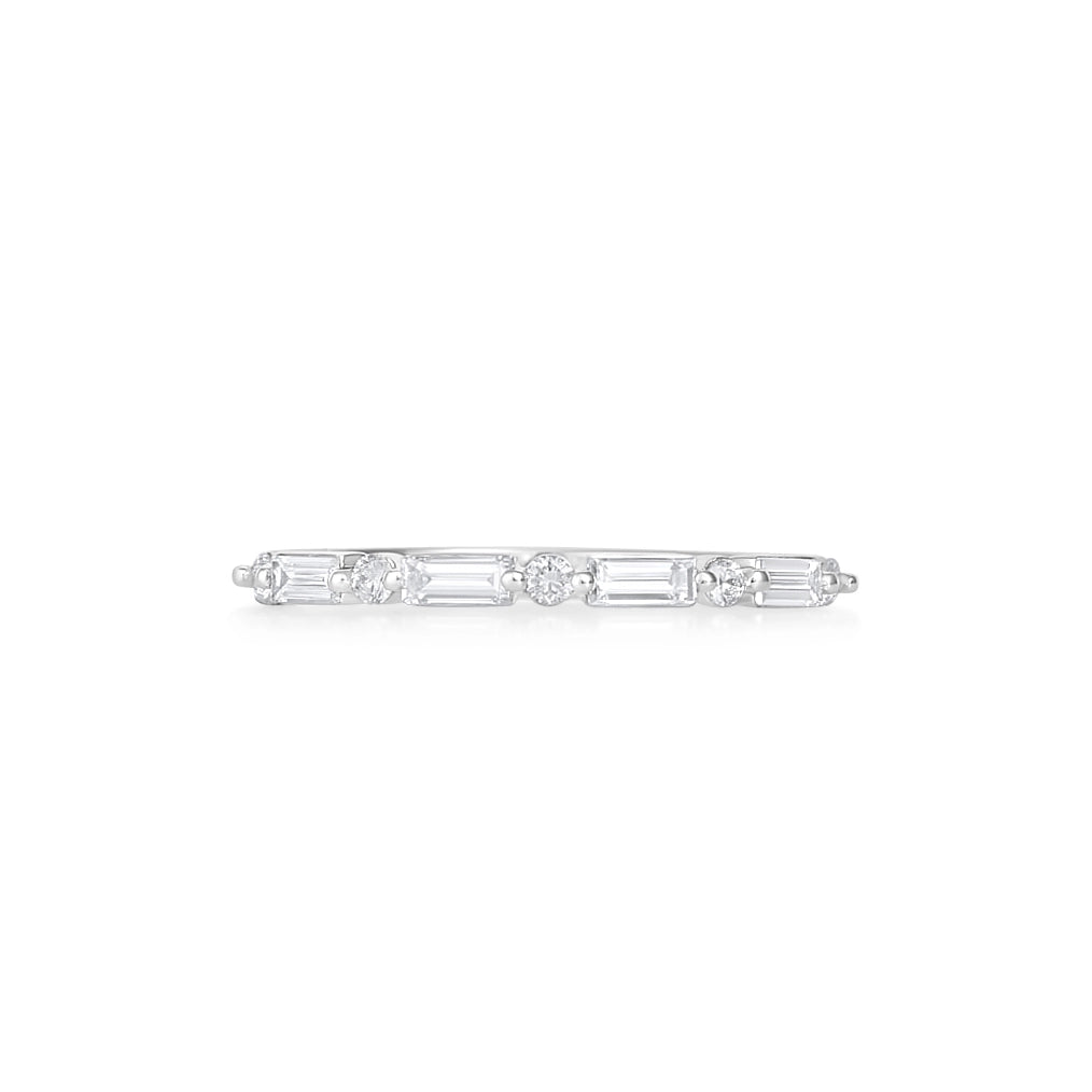 Wedding Bands Wedding Rings in White Gold containing Diamond 454046
