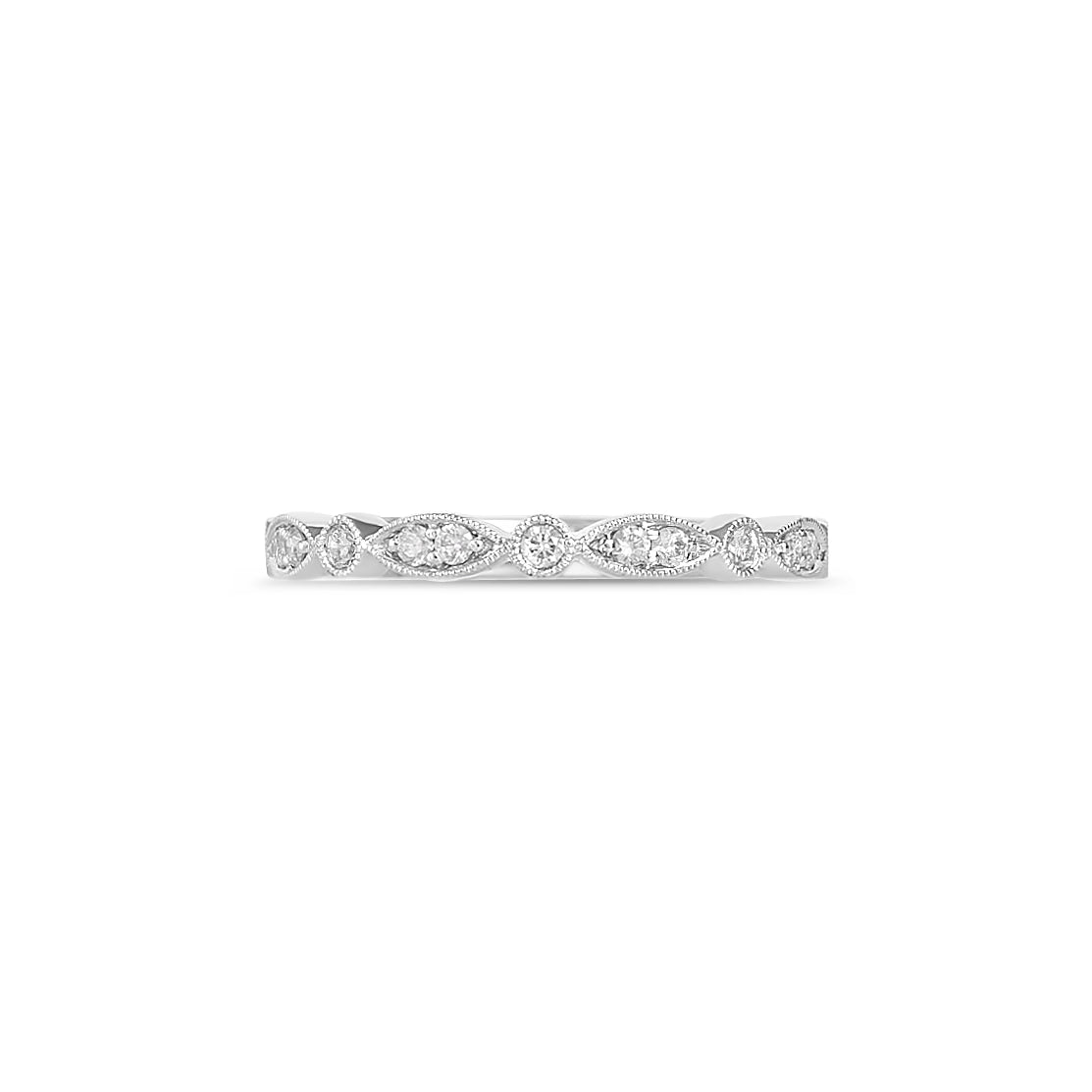 Wedding Bands Wedding Rings in White Gold containing Diamond 454048