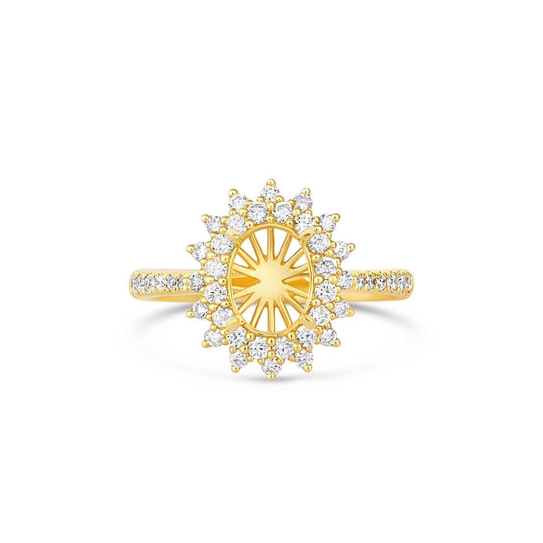 Engagement Collections Engagement Rings in Yellow Gold containing Diamond 454052