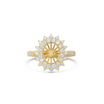 Engagement Collections Engagement Rings in Yellow Gold containing Diamond 454058