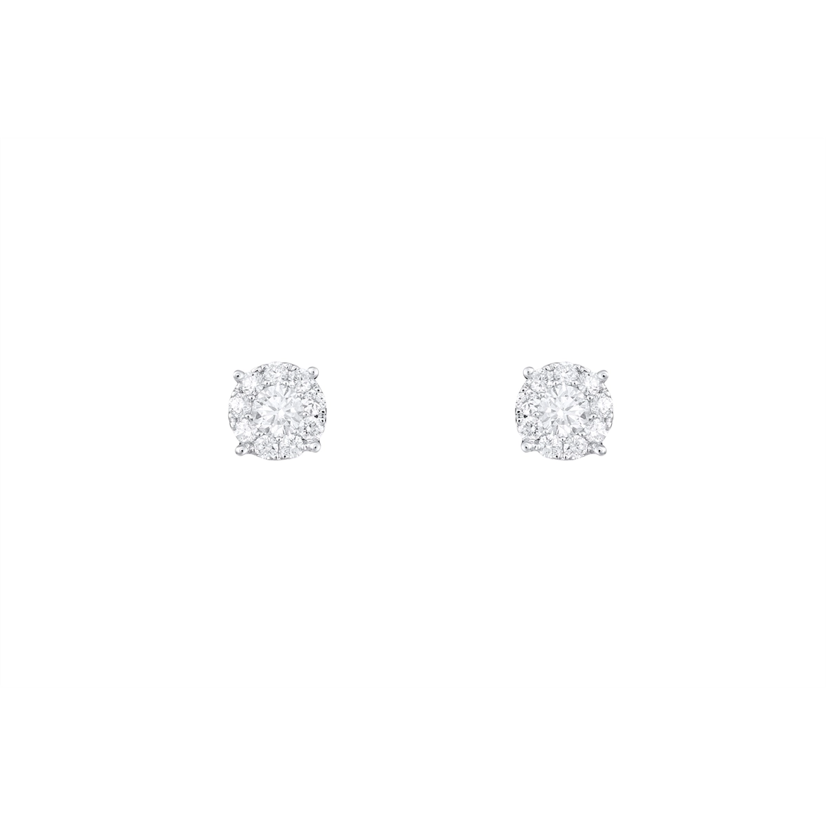 Earrings Earrings in White Gold containing Diamond 454060