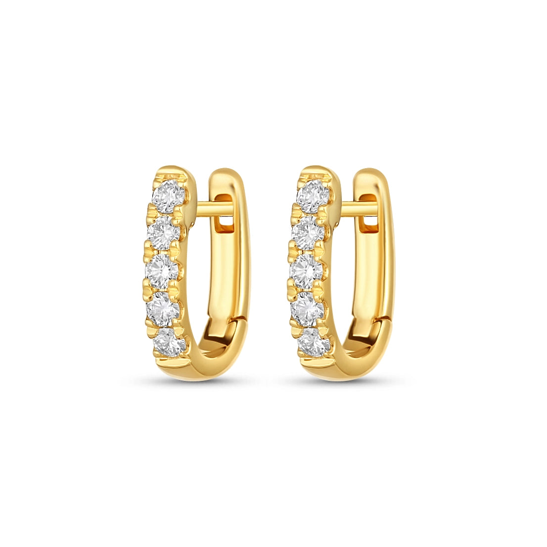 Earrings Earrings in Yellow Gold containing Diamond 454061