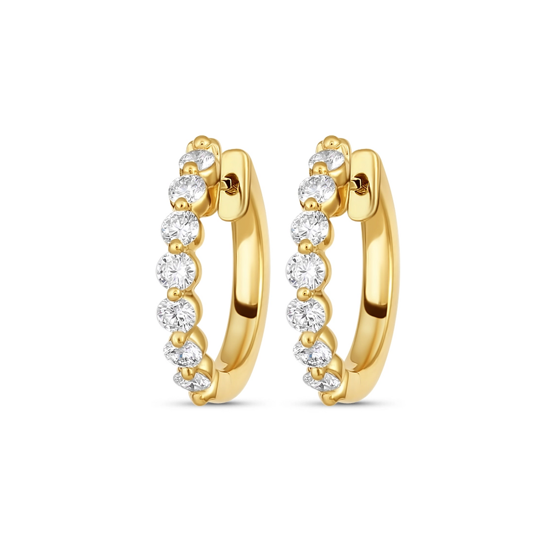 Earrings Earrings in Yellow Gold containing Diamond 454063