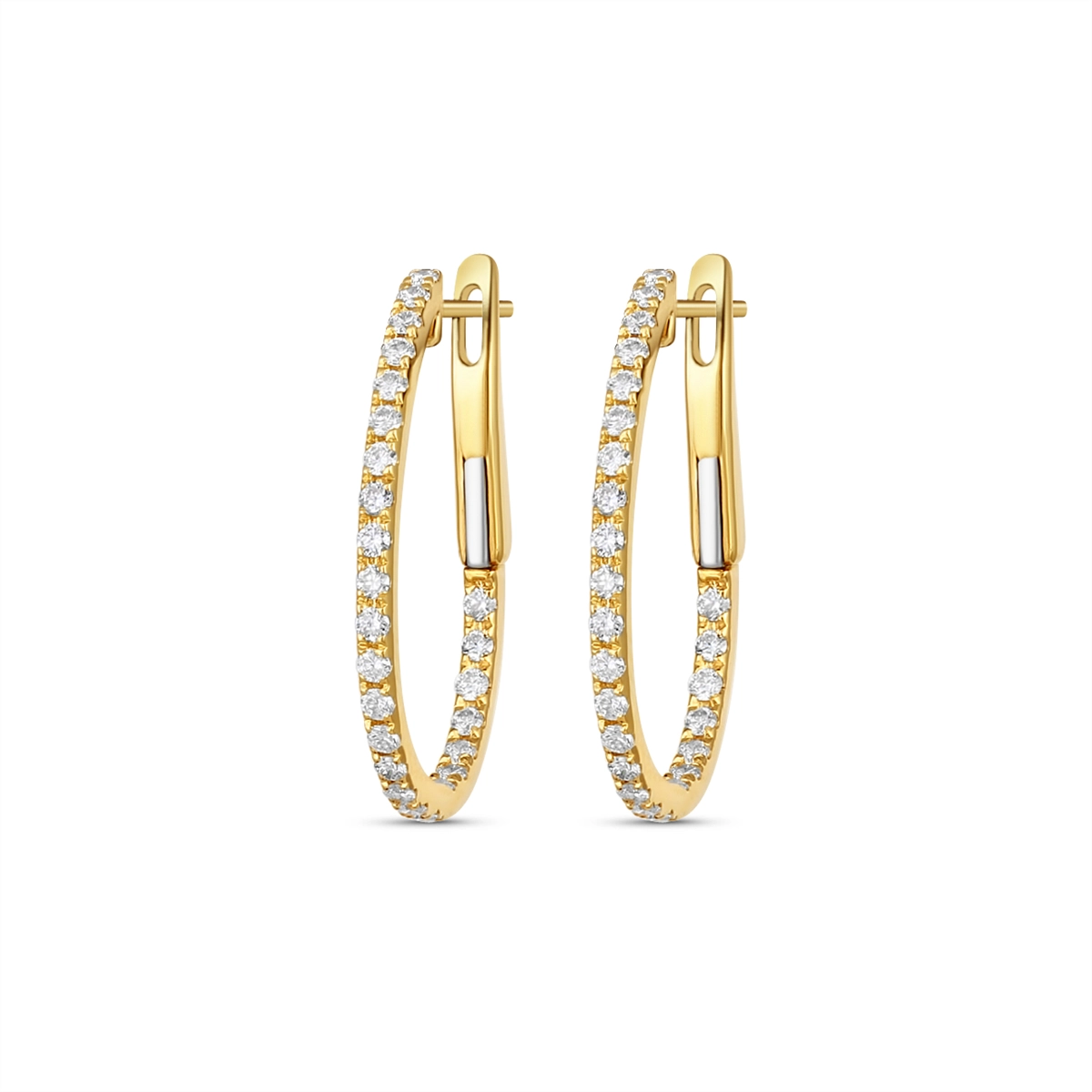 Earrings Earrings in Yellow Gold containing Diamond 454066