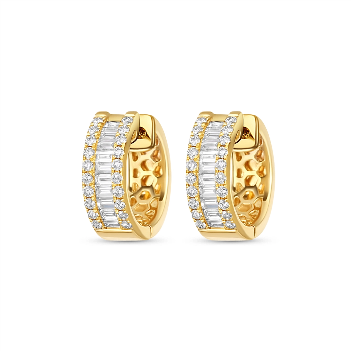 Earrings Earrings in Yellow Gold containing Diamond 454068