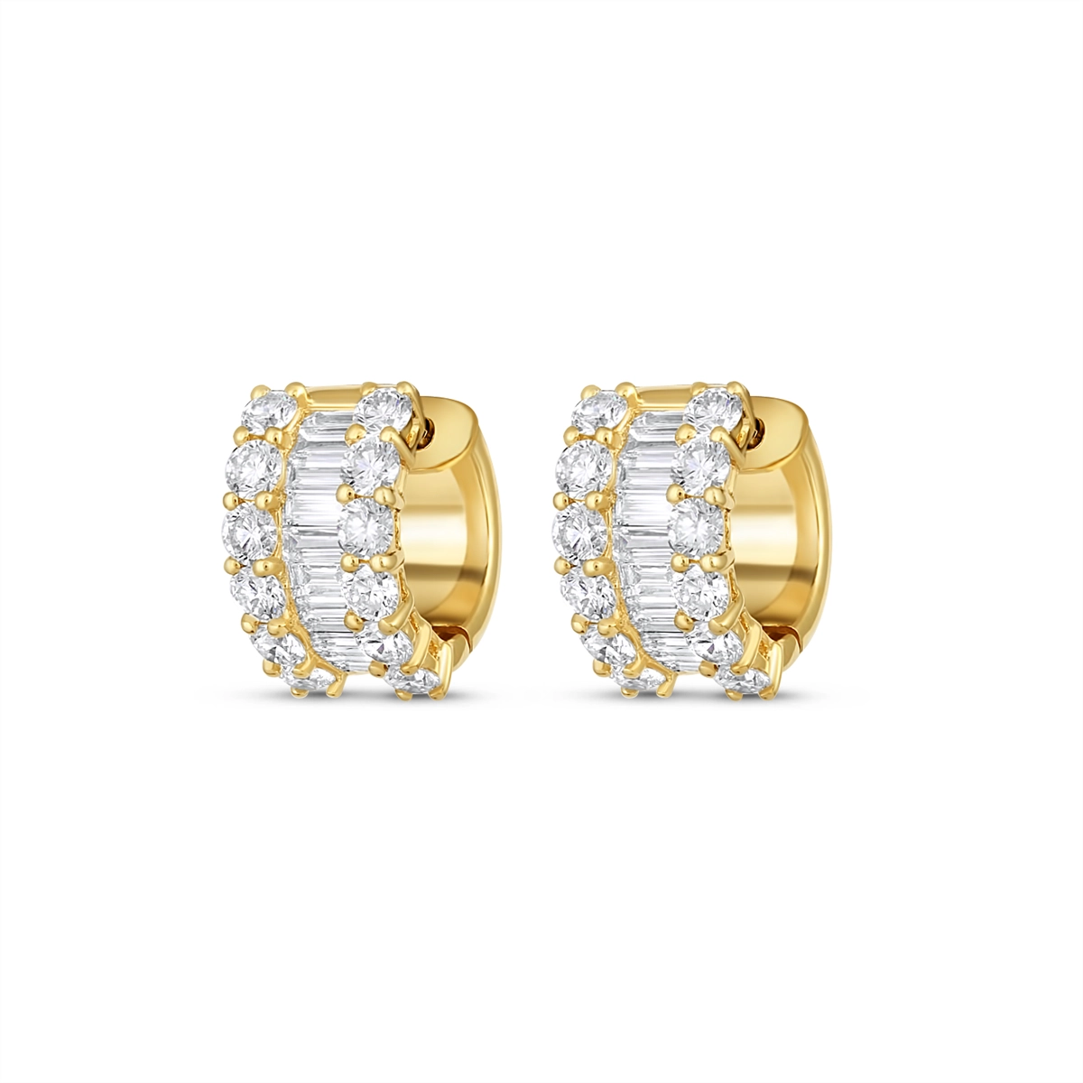 Earrings Earrings in Yellow Gold containing Diamond 454070