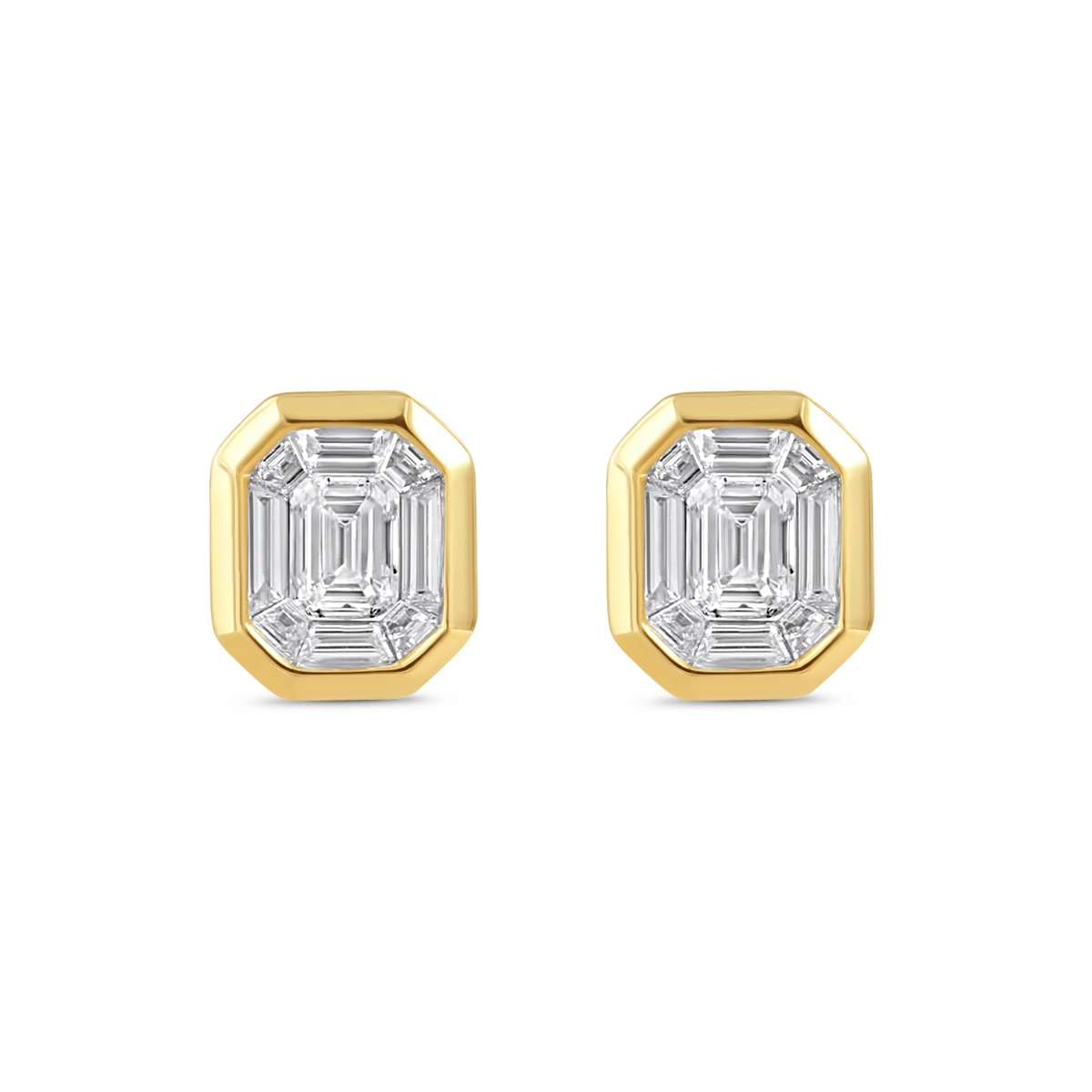 Earrings Earrings in Yellow Gold containing Diamond 454071