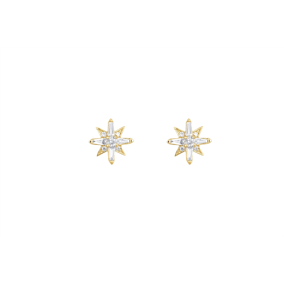Earrings Earrings in Yellow Gold containing Diamond 454075