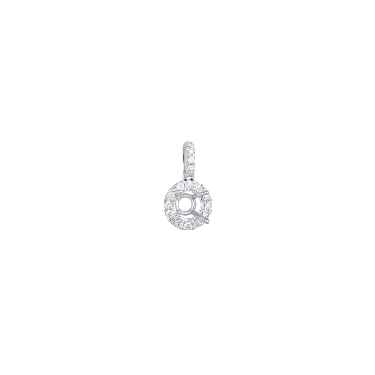 Pendants Pendants in White Gold containing Diamond 454076