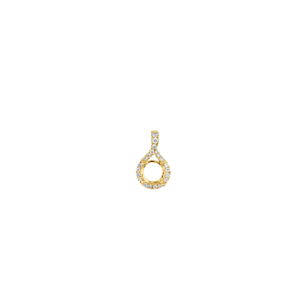 Pendants Pendants in Yellow Gold containing Diamond 454079