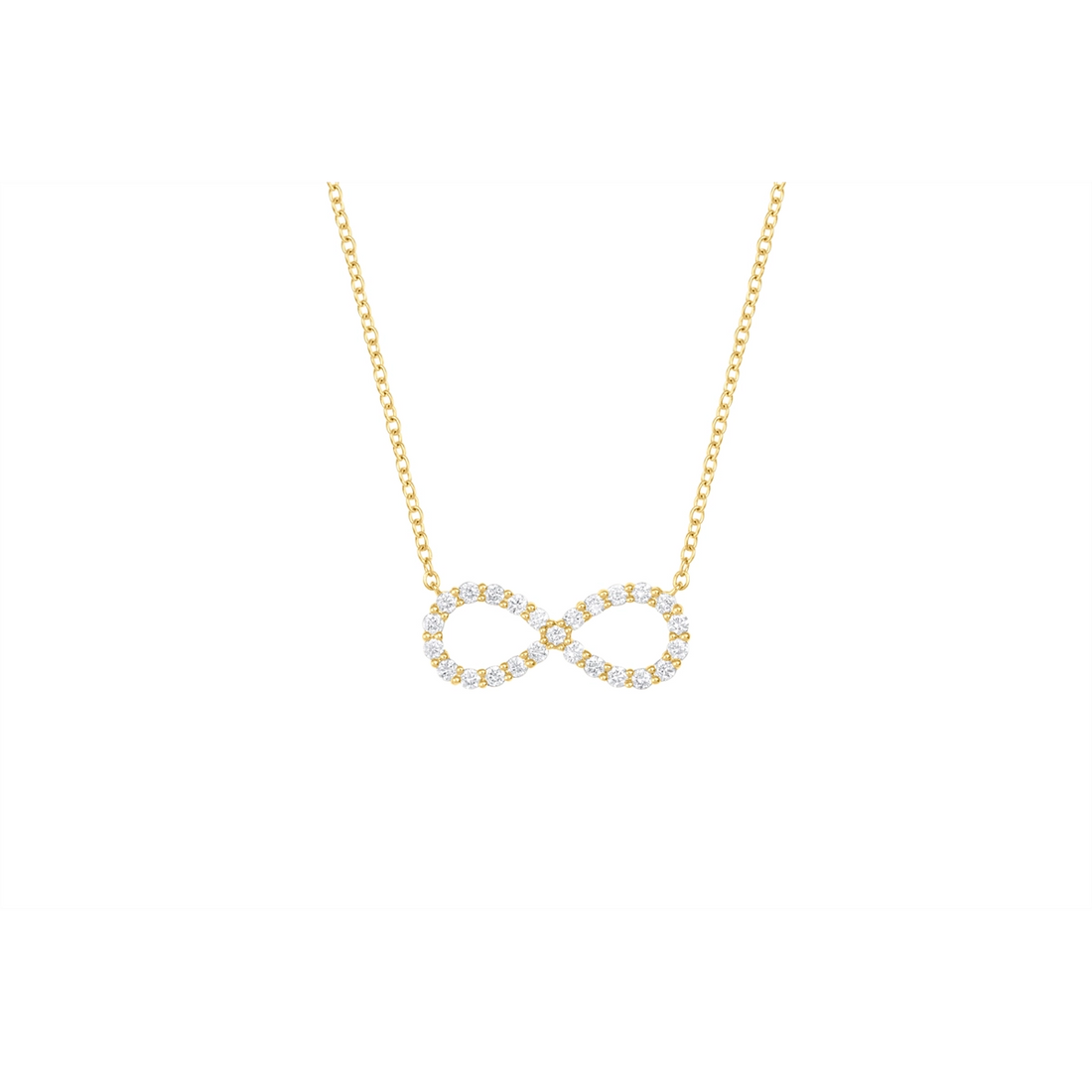 Necklaces Necklaces in Yellow Gold containing Diamond 454091