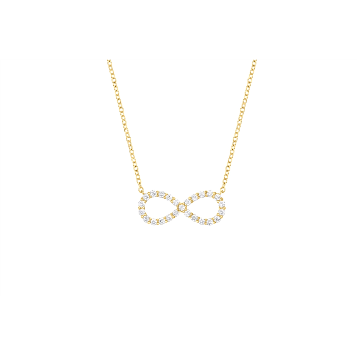 Necklaces Necklaces in Yellow Gold containing Diamond 454091