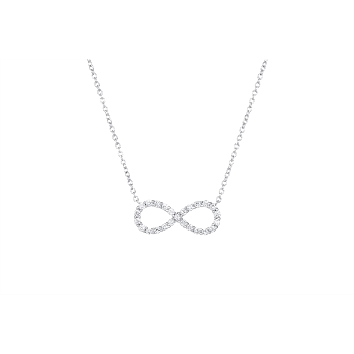 Necklaces Necklaces in White Gold containing Diamond 454098