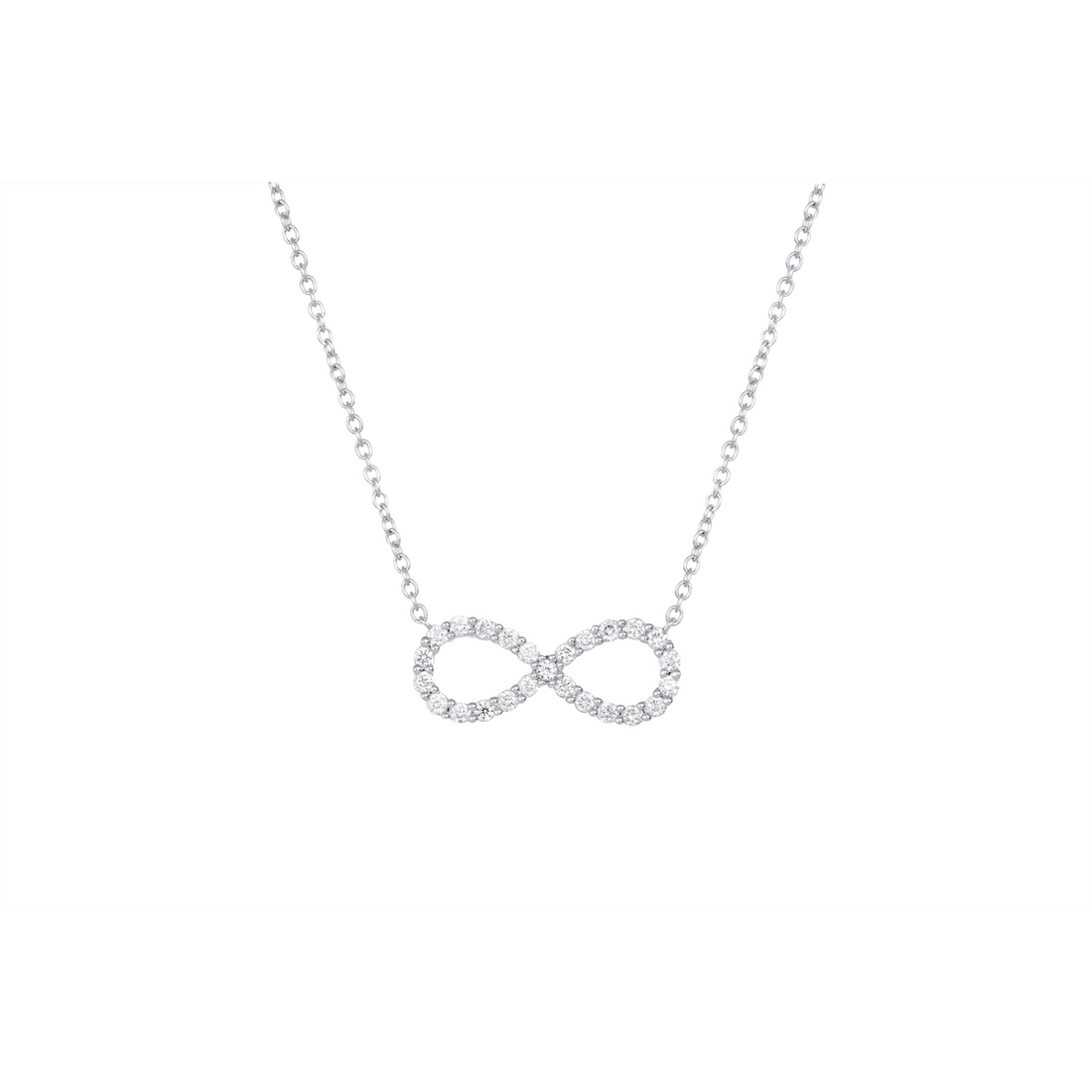 Necklaces Necklaces in White Gold containing Diamond 454098