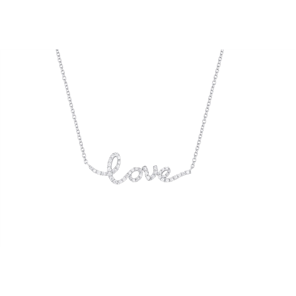 Necklaces Necklaces in White Gold containing Diamond 454099