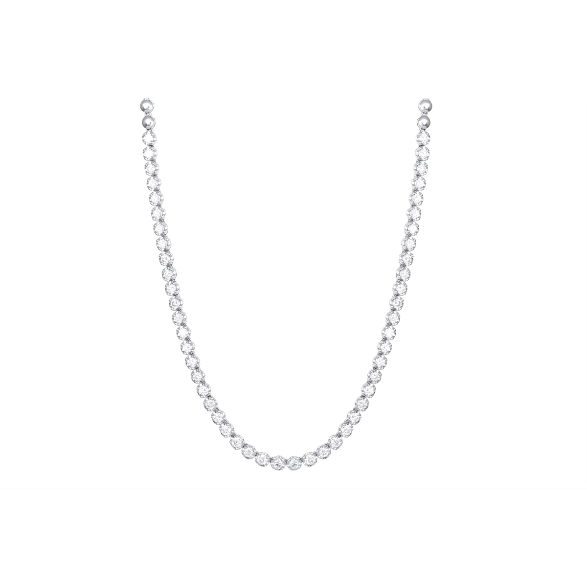 Necklaces Necklaces in White Gold containing Diamond 454103