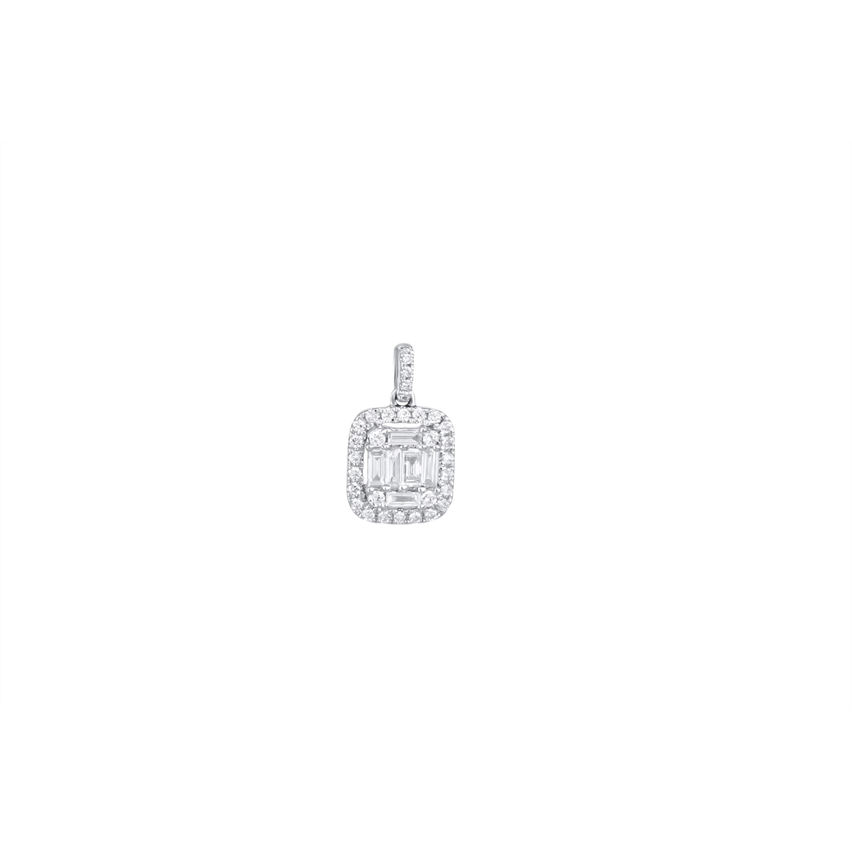 Pendants Pendants in White Gold containing Diamond 454104